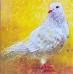 vierkante dubbele
wenskaart met envelop
Loes Botman